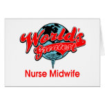 World's Greatest Nurse Midwife cards