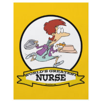 WORLDS GREATEST NURSE WOMEN VI CARTOON FULL COLOR FLYER