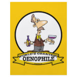 WORLDS GREATEST OENOPHILE CARTOON CUSTOM FLYER