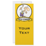 WORLDS GREATEST OLD TIMER CARTOON CUSTOM RACK CARD