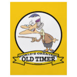 WORLDS GREATEST OLD TIMER LADY CARTOON flyers