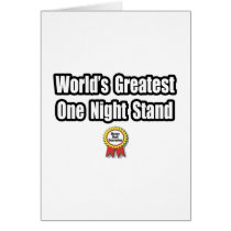 World's Greatest One Night Stand cards