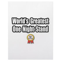 World's Greatest One Night Stand Custom Letterhead