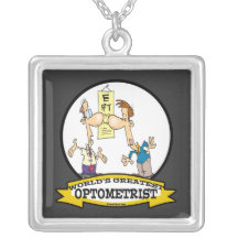 WORLDS GREATEST OPTOMETRIST MEN CARTOON JEWELRY