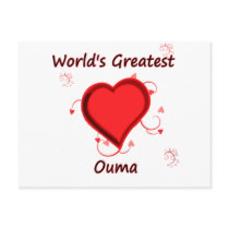 World's Greatest ouma postcards