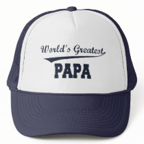 World's Greatest Papa hat