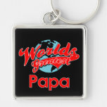 World's Greatest Papa Key Chains
