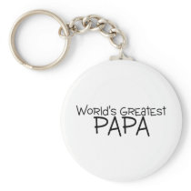 Worlds Greatest Papa Keychains