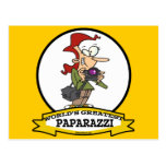 WORLDS GREATEST PAPARAZZI WOMEN CARTOON POST CARDS