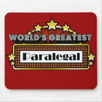 World's Greatest Paralegal Mousepads
