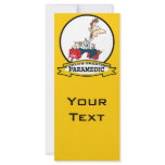WORLDS GREATEST PARAMEDIC MEN CARTOON RACK CARDS