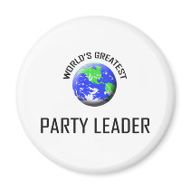 World's Greatest Party Leader magnets