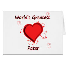 World's Greatest pater Cards