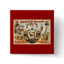 World's Greatest Performing Monkeys 1892 buttons