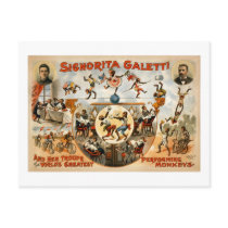World's Greatest Performing Monkeys 1892 Post Cards