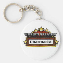 World's Greatest Pharmacist Keychain