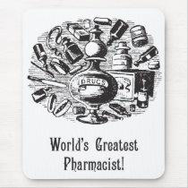 World's Greatest Pharmacist Mousepad