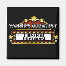 World's Greatest Physical Therapist Refrigerator Magnets