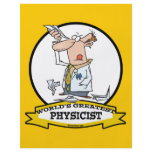 WORLDS GREATEST PHYSICIST MEN CARTOON flyers