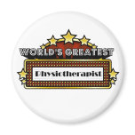World's Greatest Physiotherapist Fridge Magnet