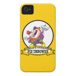WORLDS GREATEST PIE THROWER CARTOON iPhone 4 CASES