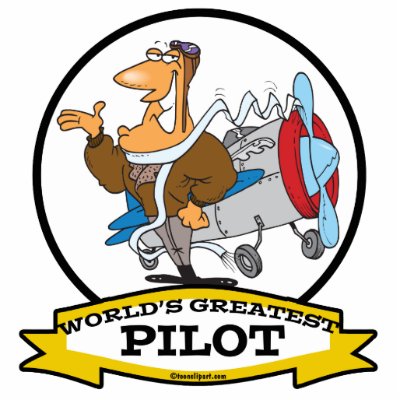 Pilot Cartoon Picture