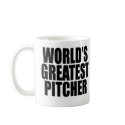World's Greatest  Pitcher mugs