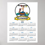 WORLDS GREATEST PLUMBER IV MEN CARTOON POSTERS