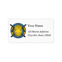Worlds Greatest Police Officer Personalized Address Labels