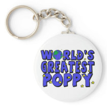 World's Greatest Poppy Keychain