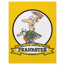 WORLDS GREATEST PRANKSTER MEN CARTOON FULL COLOR FLYER