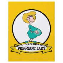 WORLDS GREATEST PREGNANT LADY CARTOON FLYER