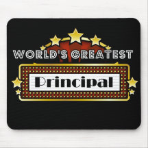 World's Greatest Principal Mouse Pads