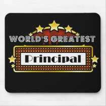 World's Greatest Principal mousepads by greatestjobsgifts World's Greatest Principal mousepads