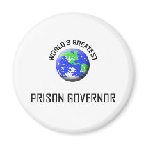 World's Greatest Prison Governor magnets
