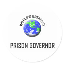 World's Greatest Prison Governor stickers