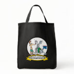 WORLDS GREATEST PROCRASTINATOR MEN CARTOON TOTE BAGS