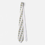 WORLDS GREATEST PROCRASTINATOR MEN CARTOON NECK TIE