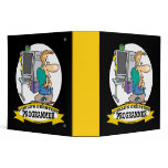 WORLDS GREATEST PROGRAMMER MEN CARTOON BINDERS