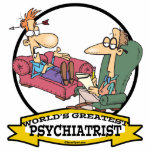 WORLDS GREATEST PSYCHIATRIST CARTOON CUT OUTS