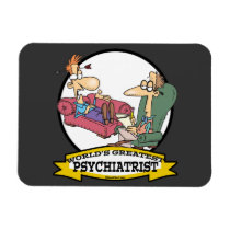 WORLDS GREATEST PSYCHIATRIST CARTOON MAGNETS