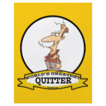 WORLDS GREATEST QUITTER SMOKER CARTOON FLYER