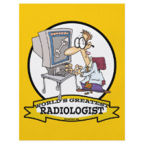 WORLDS GREATEST RADIOLOGIST MEN CARTOON FULL COLOR FLYER