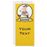 WORLDS GREATEST RANGER II MEN CARTOON RACK CARD DESIGN