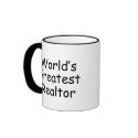 World's Greatest Realtor mugs