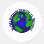 World's Greatest Respiratory Therapist Sticker