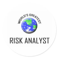 World's Greatest Risk Analyst Stickers