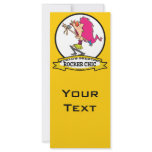 WORLDS GREATEST ROCKER CHIC CARTOON CUSTOM RACK CARDS