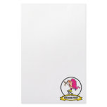 WORLDS GREATEST ROCKER CHIC CARTOON PERSONALIZED STATIONERY