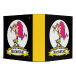 WORLDS GREATEST ROCKSTAR FEMALE CARTOON VINYL BINDER